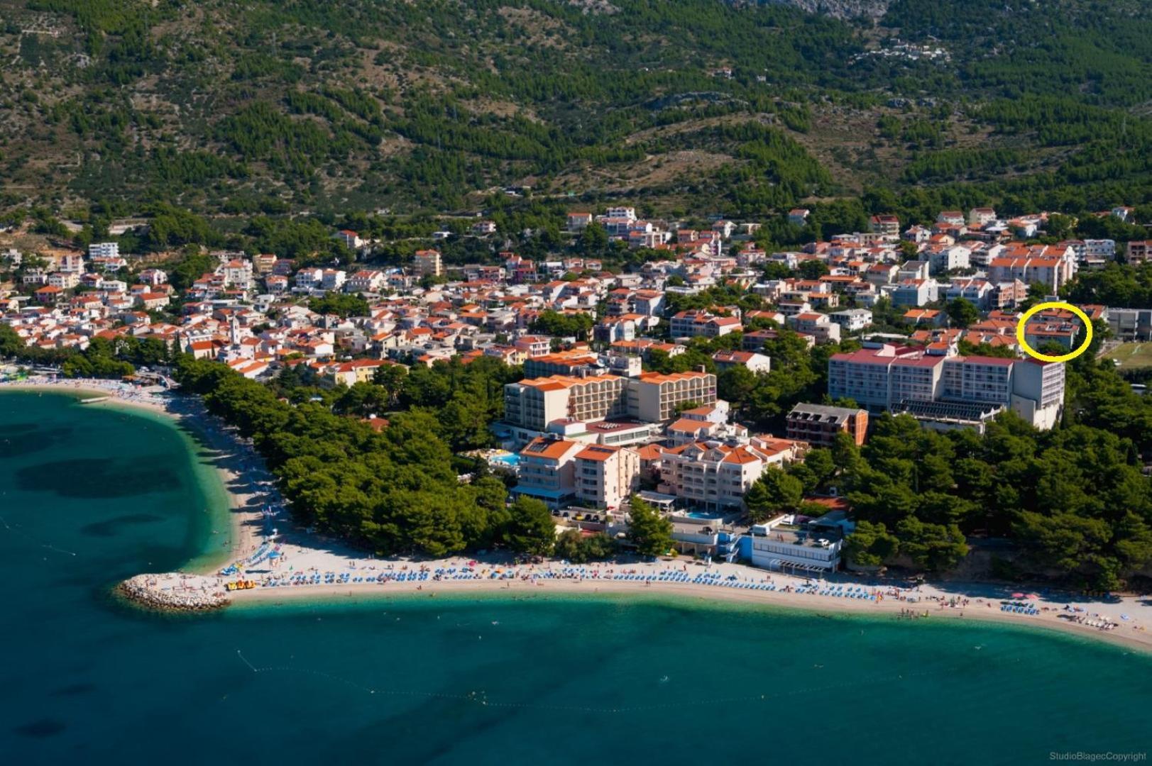 apartmani RUŽA&NIKOLINA*** Baška Voda Exterior foto