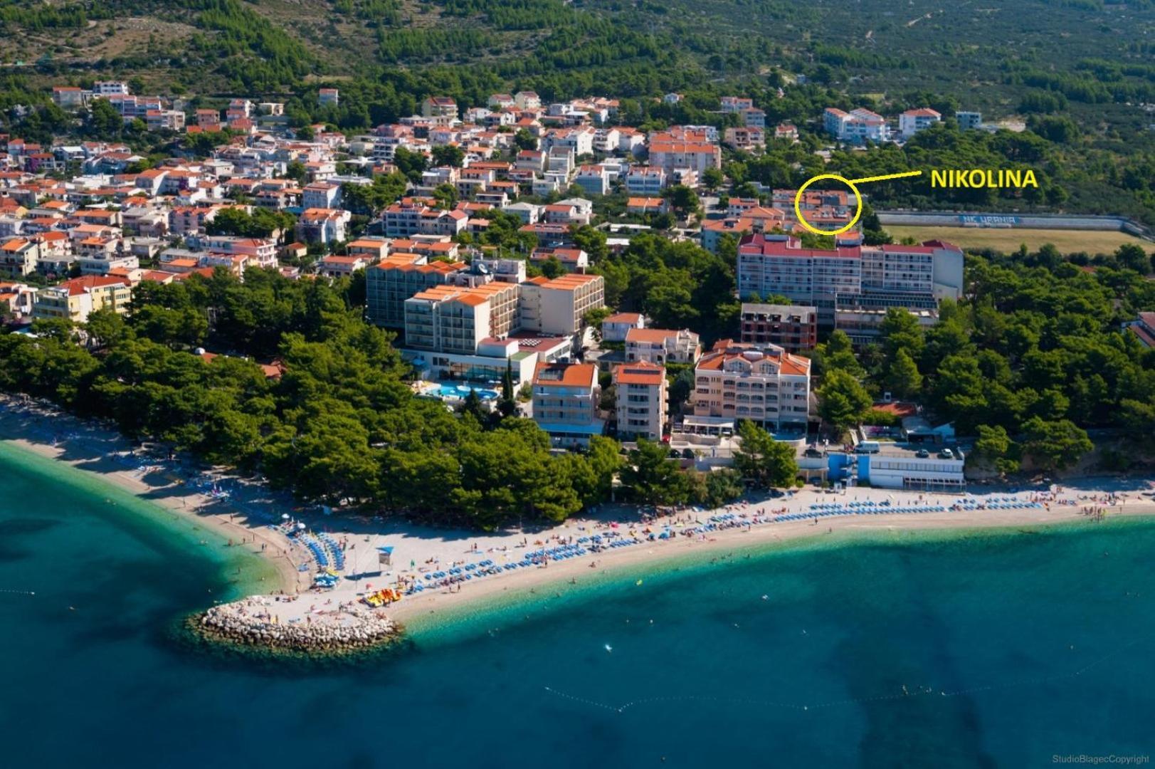 apartmani RUŽA&NIKOLINA*** Baška Voda Exterior foto